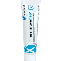 Miradent Mirasensitive hap+ Zahncreme, 50 ml
