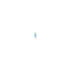Miradent Mundspiegel blau-transparent, 1 St