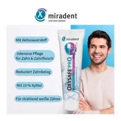 Miradent Oxysafe Pro2 Repair Zahnpasta, 75 ml