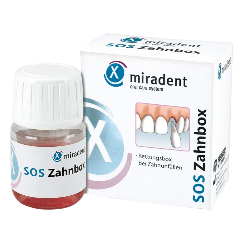 Miradent Zahnrettungsbox SOS Zahnbox, 1 St