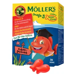 Möllers Omega-3 Gelee-Fische, 36 St