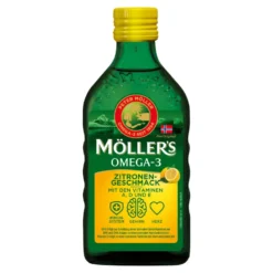 Möllers Omega-3 Öl Zitronengeschmack, 250 ml
