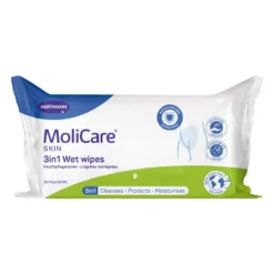 MoliCare Skin 3in1 Feuchtpflegetücher, 30 St