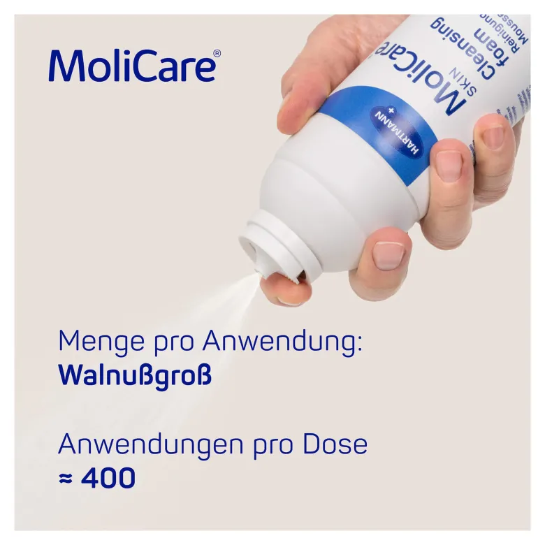 MoliCare Skin Reinigungsschaum, 400 ml