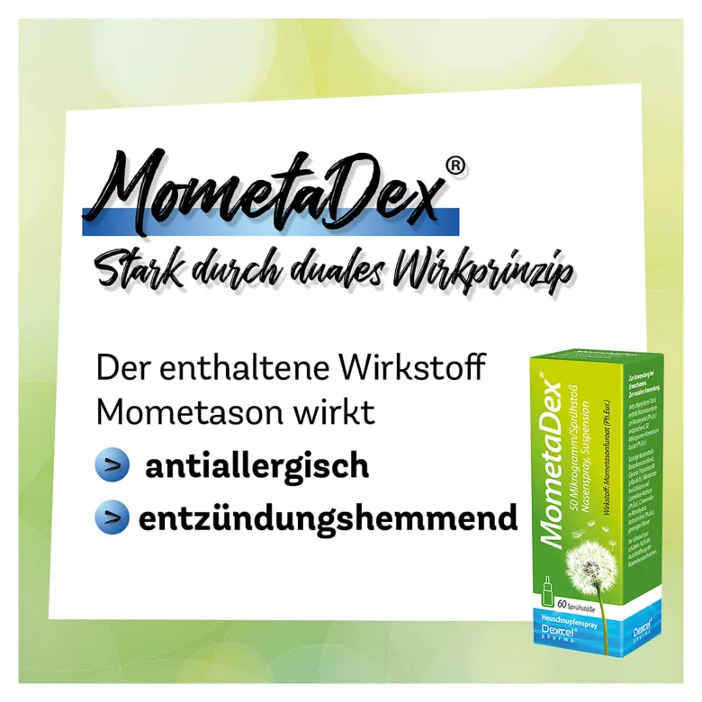 MometaDex 50 µg/Sprühstoß Nasenspray, 18 g