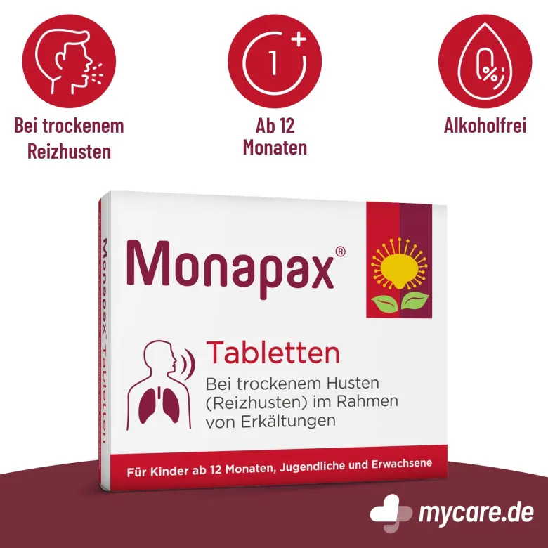Monapax Hustenstiller Tabletten, 40 St