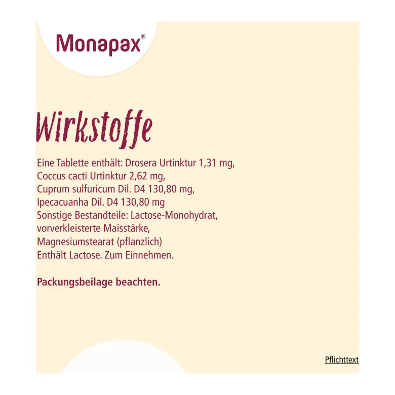 Monapax Hustenstiller Tabletten, 40 St