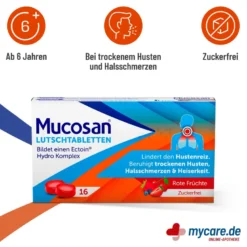 Mucosan Lutschtabletten, 16 St