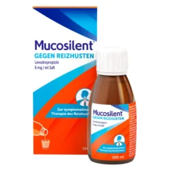 Mucosilent gegen Reizhusten Hustenstiller Saft, 100 ml