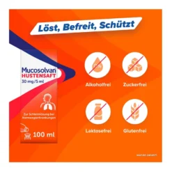 Mucosolvan Saft 30 mg/5 ml, 100 ml
