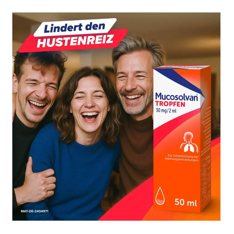 Mucosolvan Tropfen 30 mg/2 ml, 50 ml