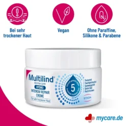 Multilind derma:care Hydro Intensiv Repair Creme, 150 ml