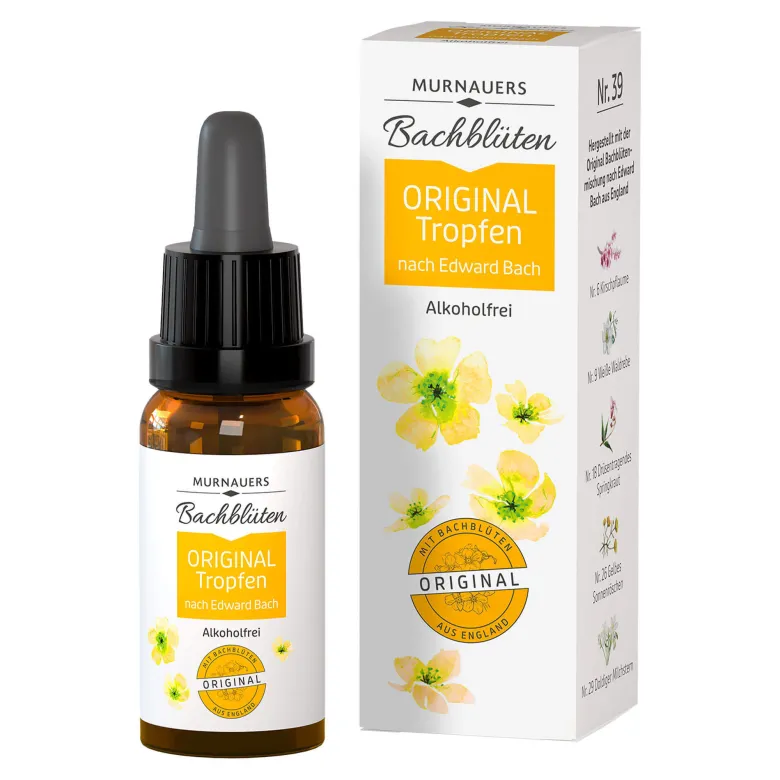 Murnauer Bachblüten Original Tropfen ohne Alkohol, 20 ml