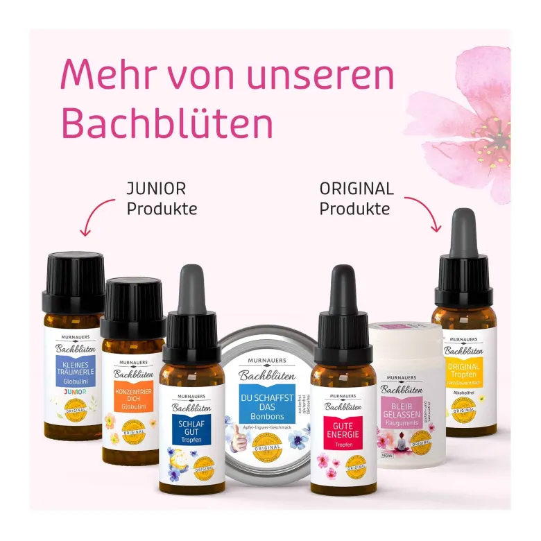 Murnauers Bachblüten Bleib Gelassen Kaugummi, 74 g