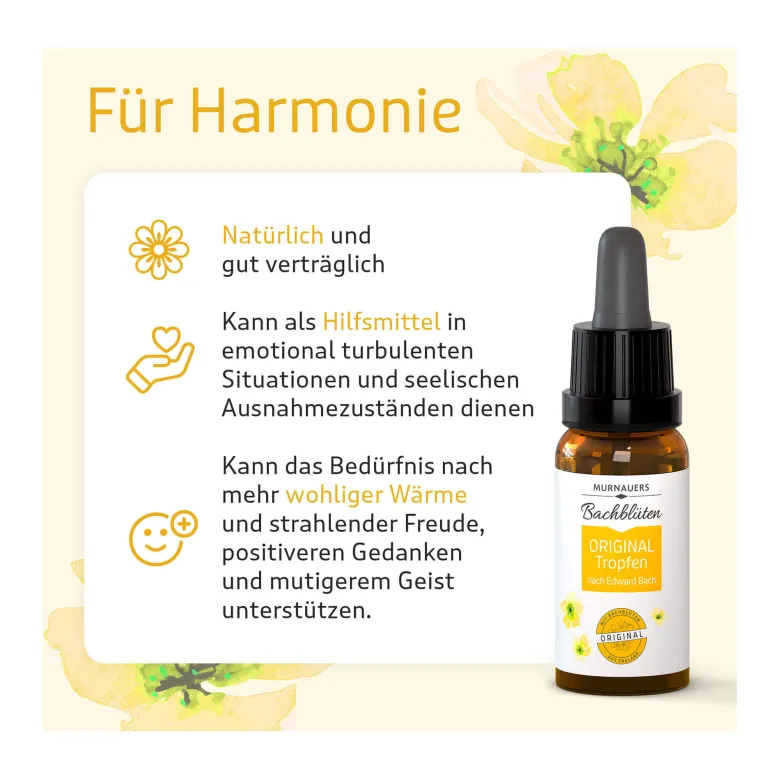 Murnauers Bachblüten Original Tropfen nach Dr. Bach, 10 ml
