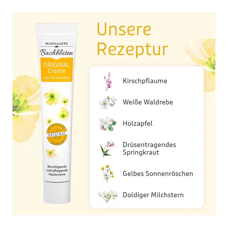 Murnauers Bachblüten Original Creme, 30 g