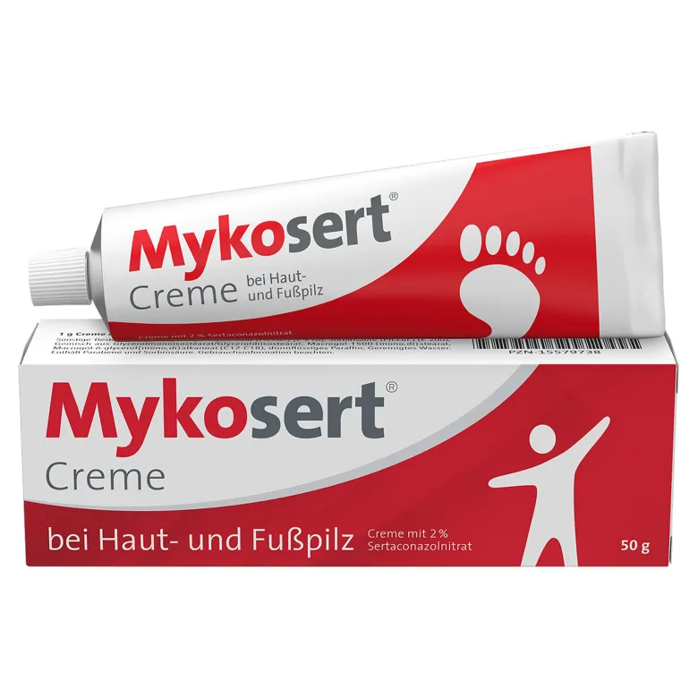 Mykosert Creme bei Haut- und Fußpilz, 50 g