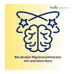 Naratriptan beta bei Migräne 2,5 mg Filmtabletten, 2 St