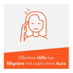 Naratriptan-ratiopharm bei Migräne, 2 St