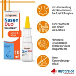 NasenDuo Nasenspray ratiopharm, 10 ml