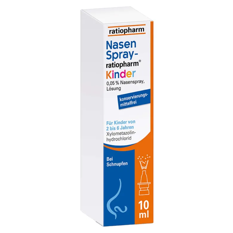 Nasenspray ratiopharm für Kinder, 10 ml