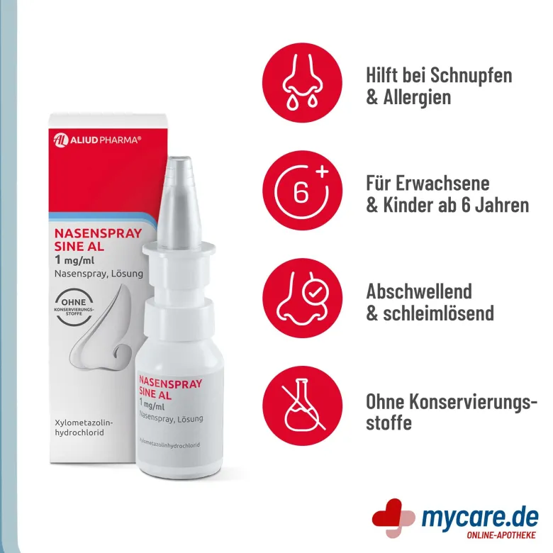 Nasenspray sine AL 1 mg/ml, 15 ml