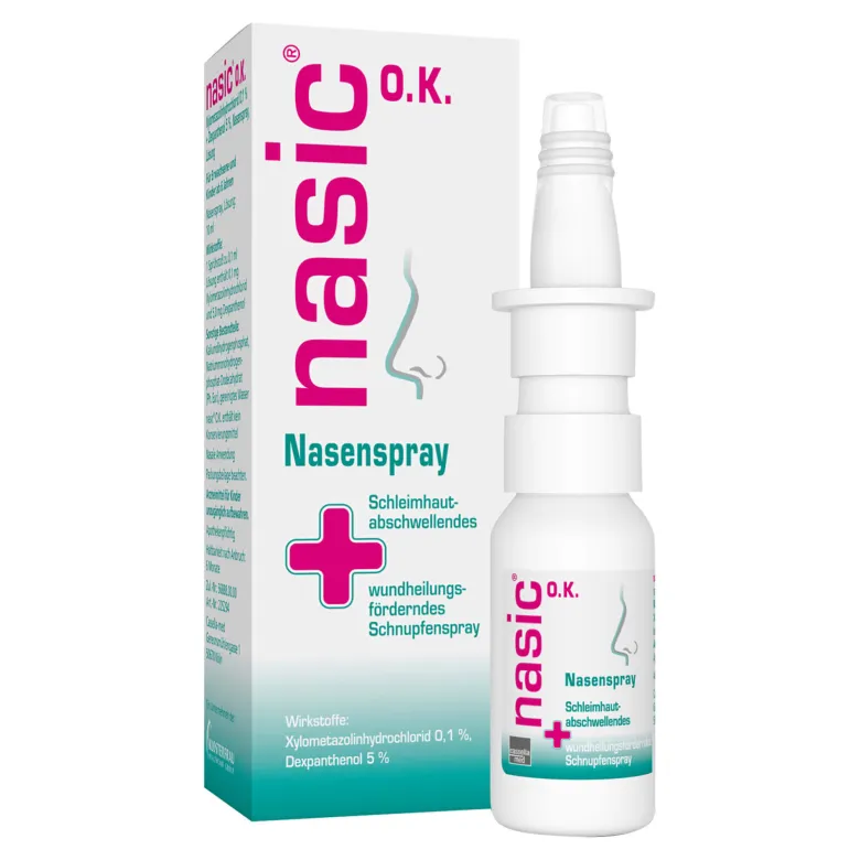 Nasic Nasenspray ohne Konservierungsstoffe, 10 ml