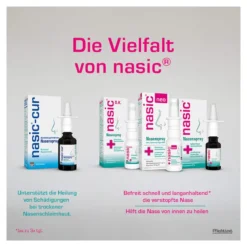 Nasic Nasenspray ohne Konservierungsstoffe, 10 ml