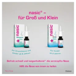 Nasic Nasenspray, 2x15 ml