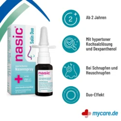 Nasic Salin Duo Nasenspray, 15 ml