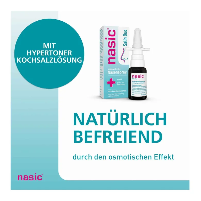 Nasic Salin Duo Nasenspray, 15 ml
