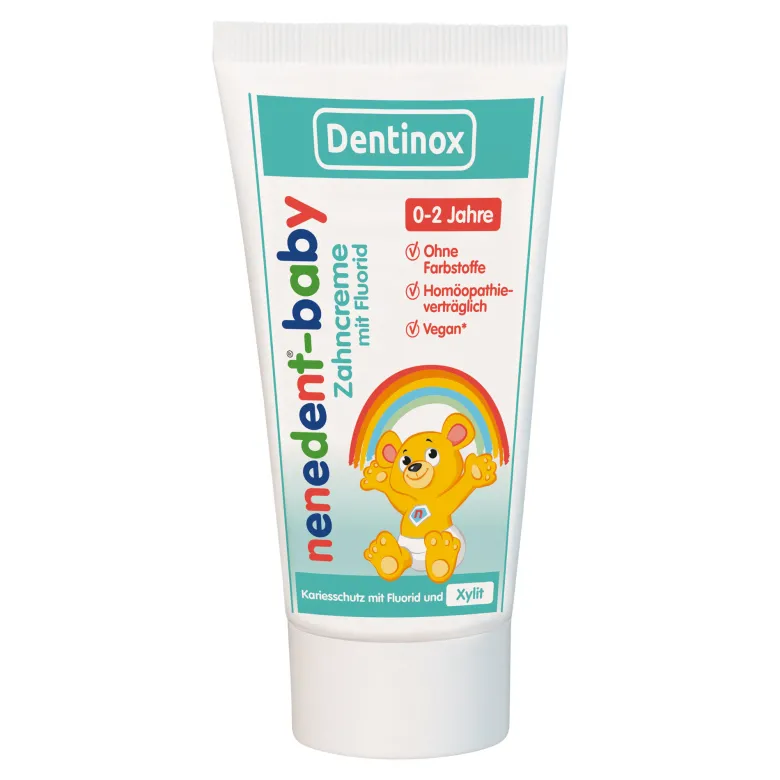 Nenedent-baby Zahncreme mit Fluorid, 50 ml