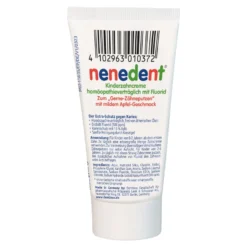 Nenedent Kinderzahncreme Homöopathieverträglich mit Fluorid, 50 ml