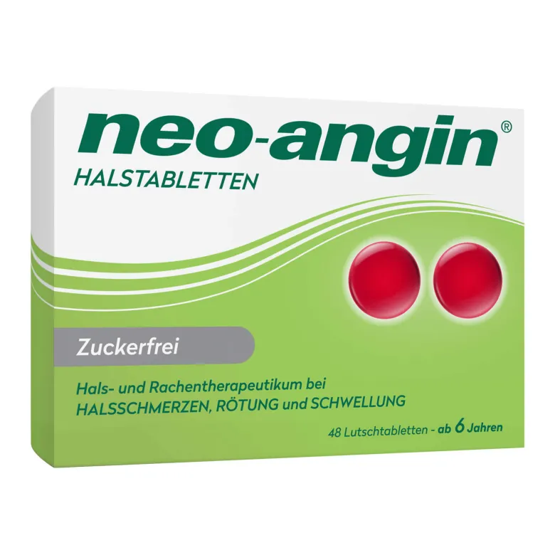 Neo-Angin Halstabletten zuckerfrei, 48 St