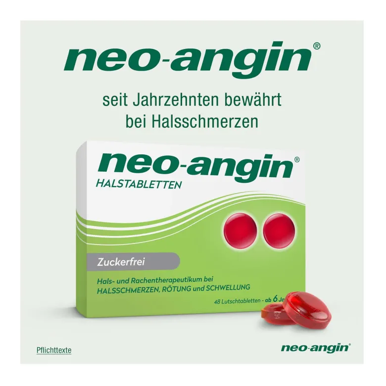 Neo-Angin Halstabletten zuckerfrei, 48 St