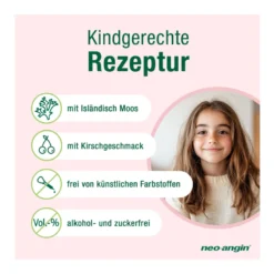 Neo-Angin Junior Halsschmerzsaft, 100 ml
