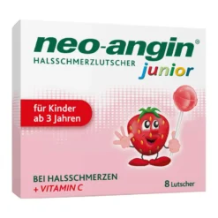 Neo-angin junior Halsschmerzlutscher, 8 St
