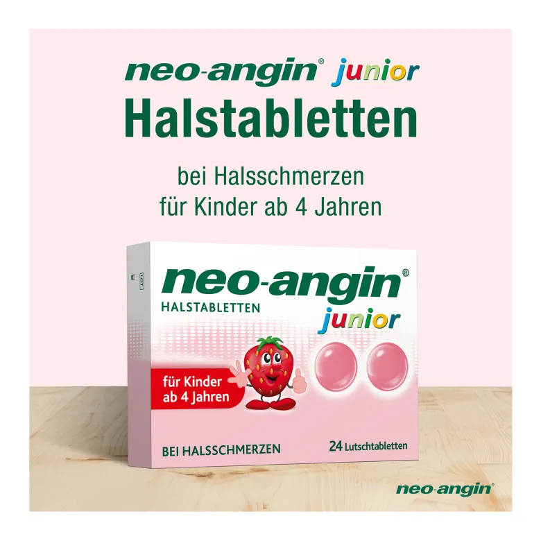 Neo-angin junior Halstabletten, 24 St