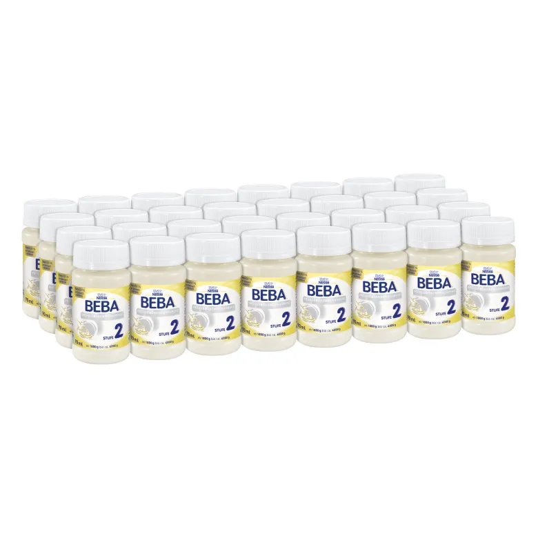 Nestle BEBA Frühgeborenen Nahrung Stufe 2 flüssig, 32X90 ml