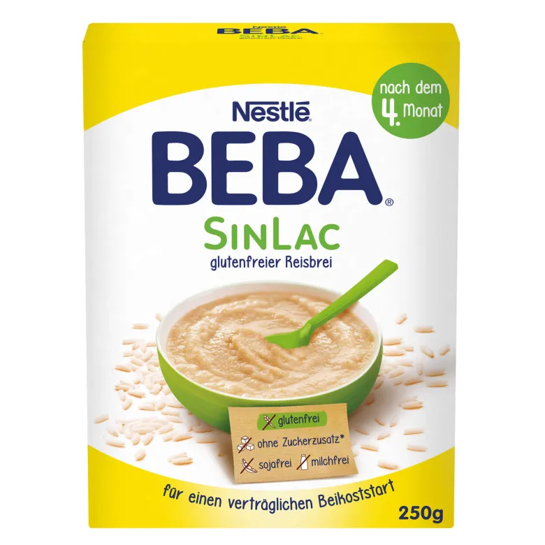 Nestle BEBA Sinlac glutenfreier Reisbrei, 250 g