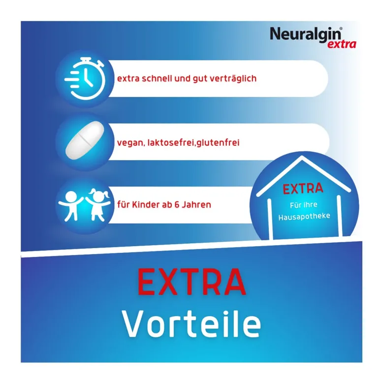 Neuralgin extra Ibu-Lysinat Filmtabletten, 20 St