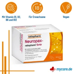 Neuropax-ratiopharm forte Kapseln, 80 St