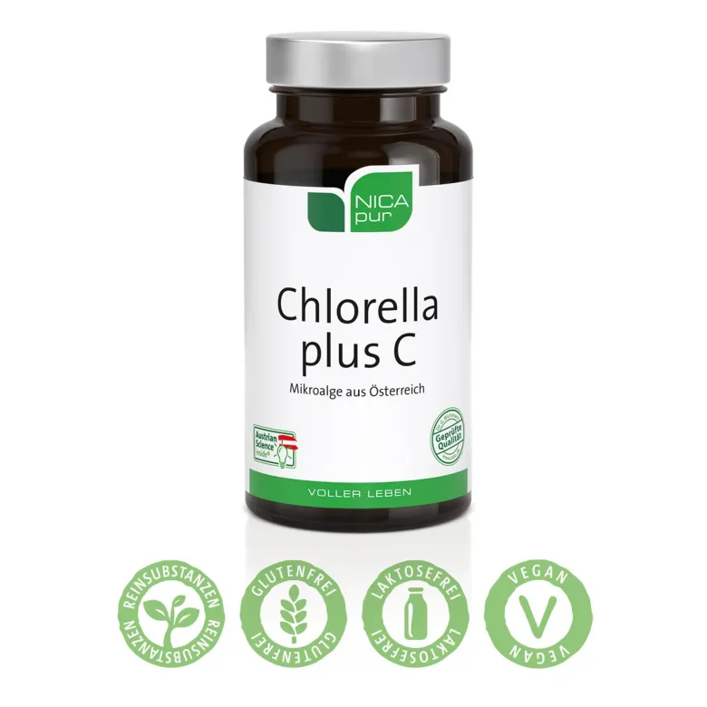 Nicapur Chlorella Plus C, 90 St