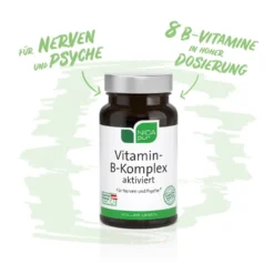 NICApur Vitamin-B-Komplex aktiviert Kapseln, 60 St