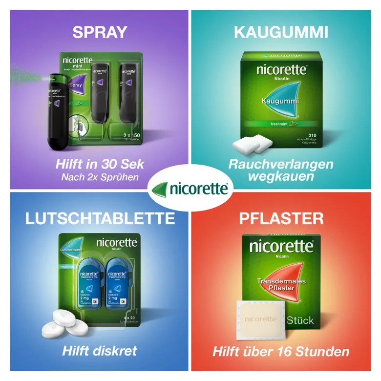 Nicorette Kaugummi freshfruit 4 mg Nicotin, 105 St