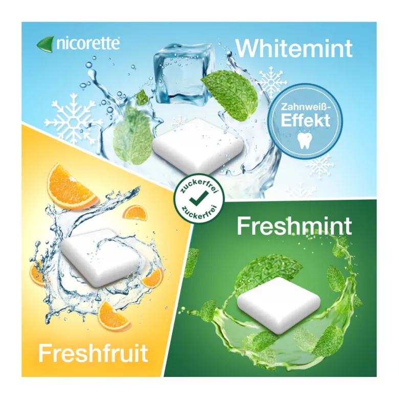 Nicorette Kaugummi freshfruit 2 mg, 105 St