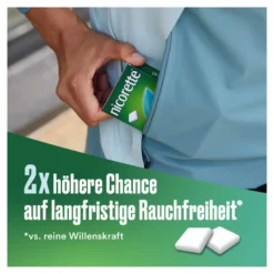 Nicorette Kaugummi freshmint 2 mg Nikotin, 105 St