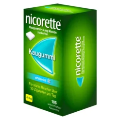Nicorette Kaugummi whitemint 4 mg, 105 St