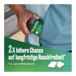 Nicorette Kaugummi whitemint 4 mg, 105 St