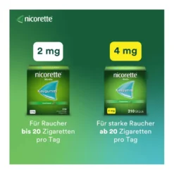 Nicorette Kaugummi whitemint 4 mg, 105 St